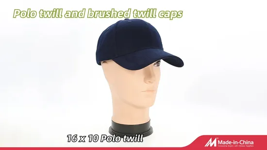 Brushed Cotton Twill Sandwich Embroidery Sport Baseball Cap (TRB040)
